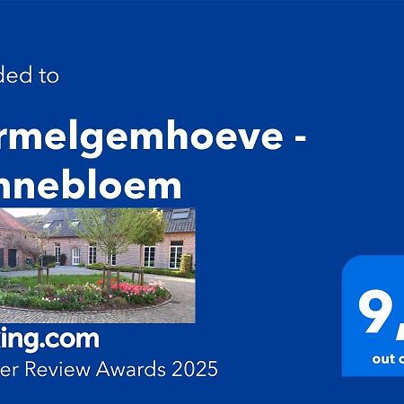 Hermelgemhoeve - Zonnebloem Звалм Экстерьер фото