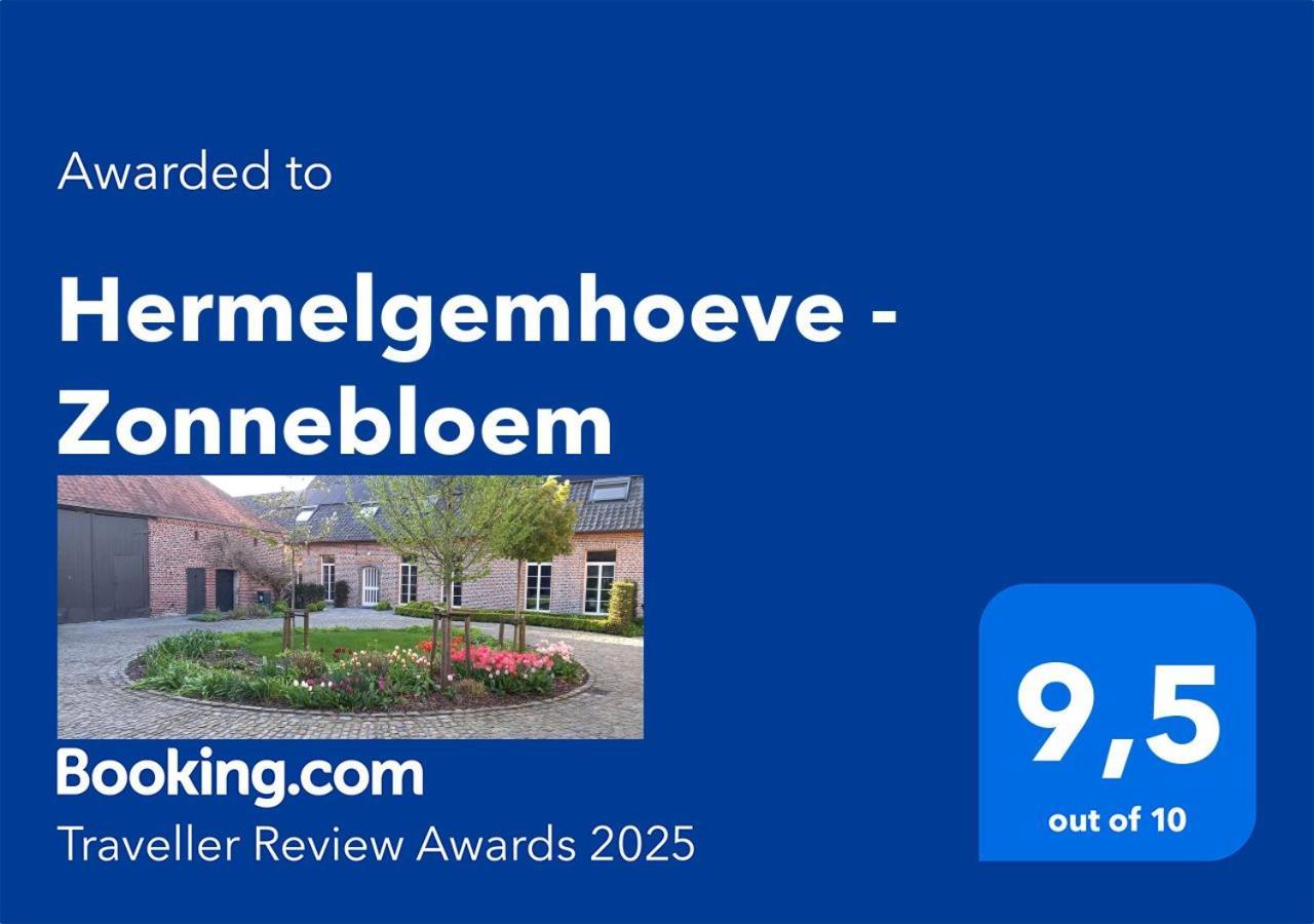 Hermelgemhoeve - Zonnebloem Звалм Экстерьер фото